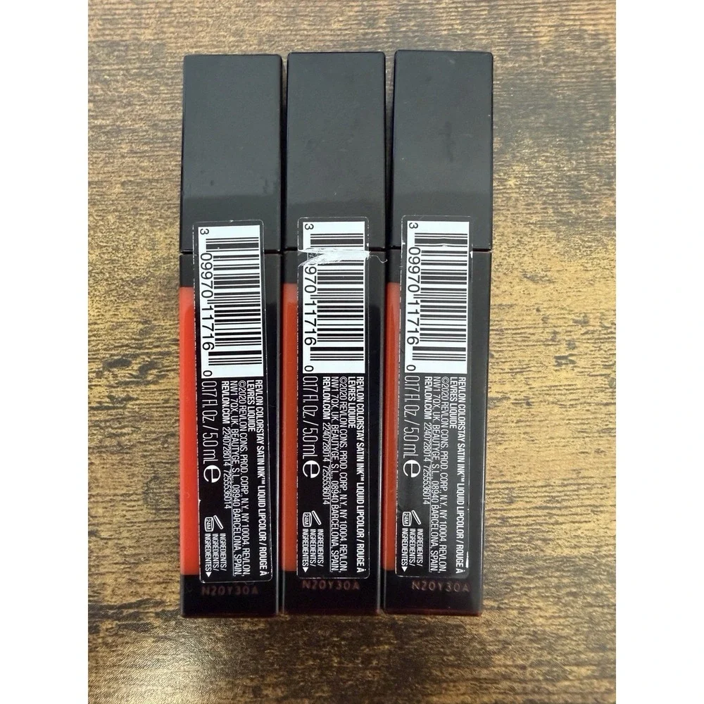 Revlon ColorStay Satin Ink Liquid Lipstick - 014 Smokin Hot (014) 0.17 fl oz (3)